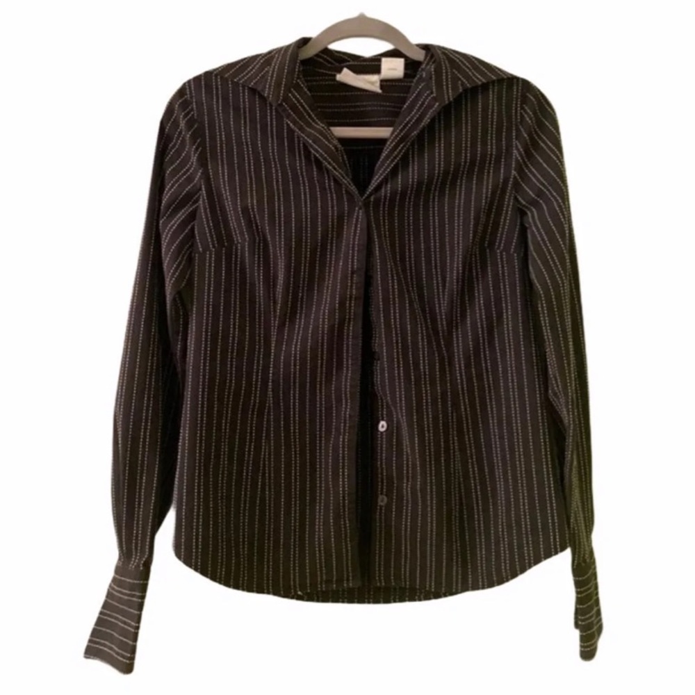 pinstripe shirt